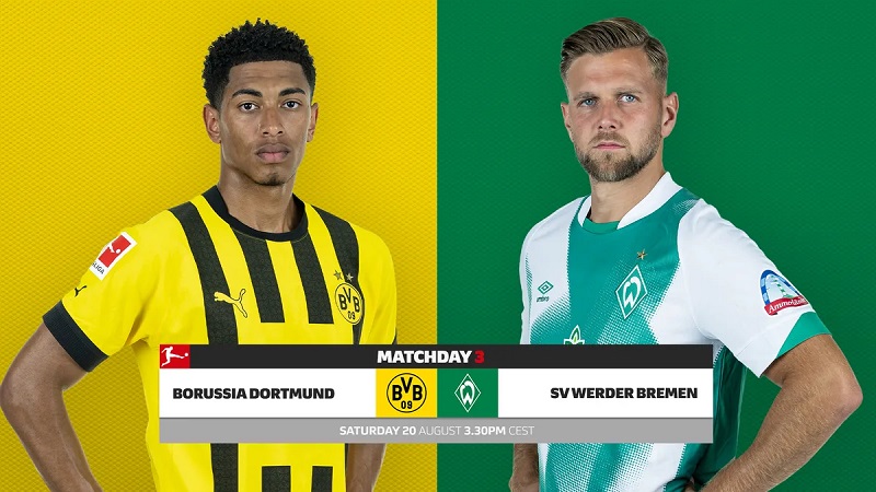 Lịch thi đấu vòng 3 Bundesliga: Dortmund vs Werder Bremen - Ảnh 1